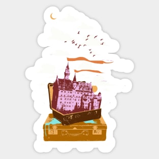 TRAVEL CASTLE Sticker